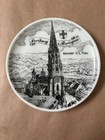 4 VINTAGE KLEIBER PORCELAIN 3 7/8" PLATES FREIBURG AND SCHWARZWALD WEST GERMANY — photo 4