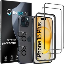 2-Pack Matte Anti-Glare Tempered Glass Screen Protectors  Lens Guard for iPhone