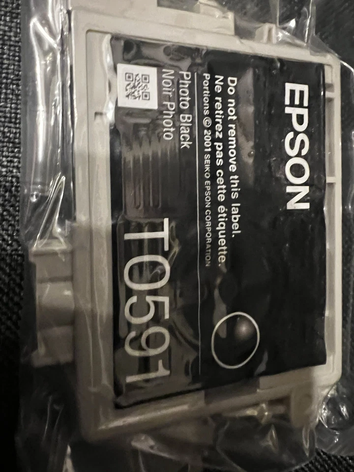 9x Tinta Original Epson Stylus Foto R2400 / T0591 T0592 T0593 -T0599 TINTA CADUCADA Foto 2 de 4