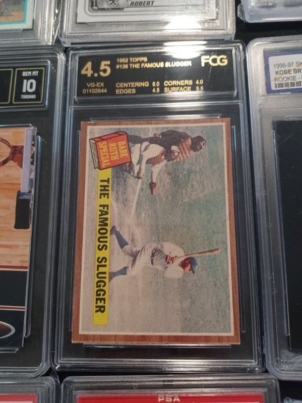 HUGE 200 SPORT CARD COLLECTION LOT GRADED PSA 10 MOSTLY VINTAGE KOBY-MAJIC-BABE view 9