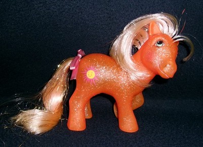 My Little Pony MLP Vintage Store Version Sparkle Pony Sunspot NEAR MINT G1