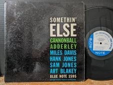 Cannonball Adderley ‎– Somethin' Else 1958 Blue Note OG Miles Davis Art Blakey