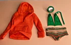 Vintage 1960s #1406 Mattel Ken Skin Diver Outfit