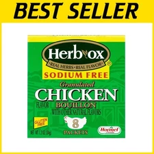 Granulated Chicken Bouillon Packets - Sodium Free (12 Pack)