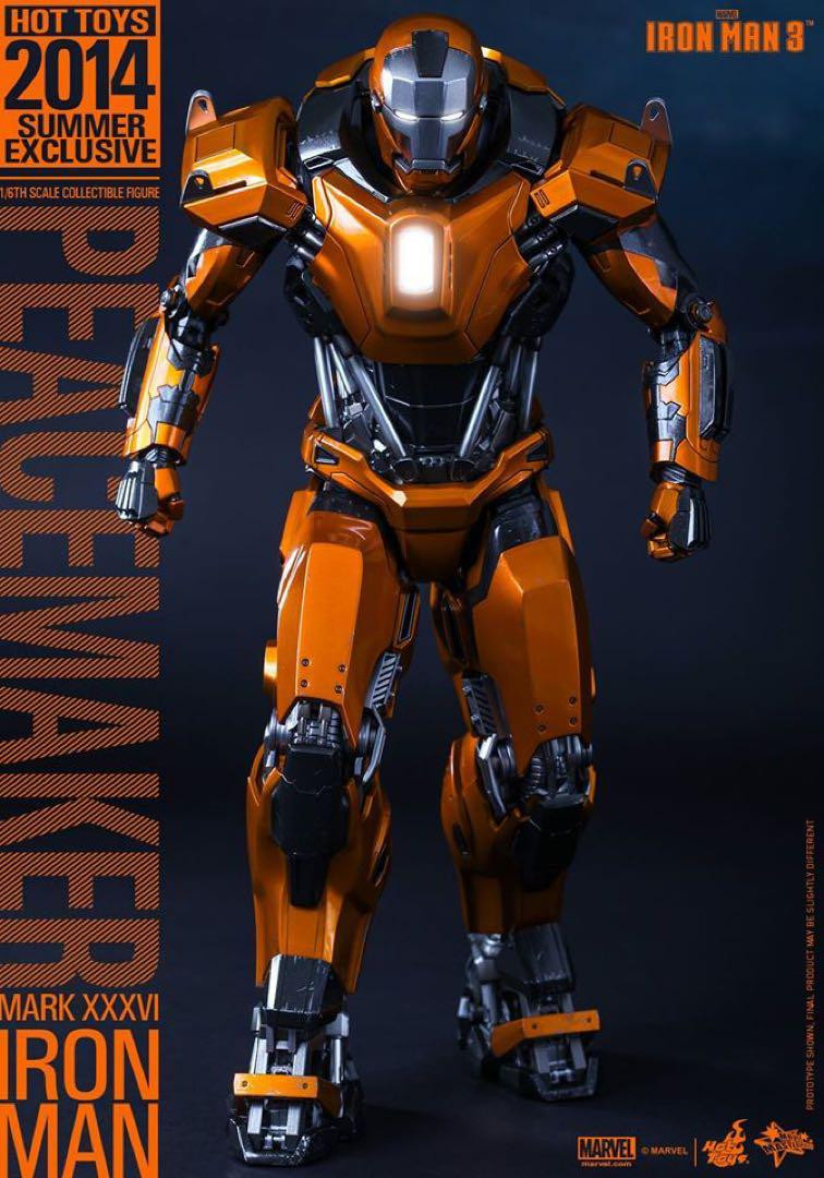 Hot Toys Iron Man 3 Mark 36 Peace Maker M221 | eBay Hot Toys Iron Man 3 Mark 36 Peace Maker M221 | eBay
