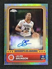 2024 Topps Chrome Mcdonald's All American Jalen Brunson #99 McDonald's Auto /75