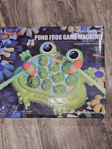 HopeRock Whack A Frog Game Pond Frog Game Machine Mist/Music/Light ...