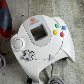 Lot Of 5 Sega Dreamcast Controllers With VMU Memory Card. Untested 2 Authentic