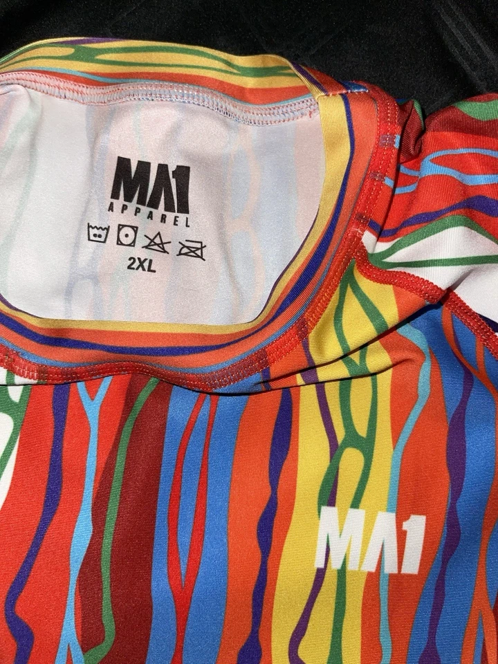 MA1 Combat Jiu Jitsu Rash Guard 2XL Craig Jones B Team Giles XXL MMA COOGI Foto 4 de 4