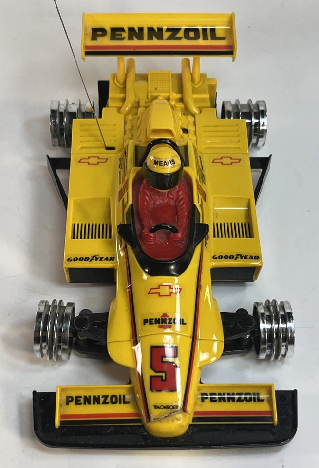 Vintage 1988 Tyco Pennzoil Indycar RC Tested - Working Just Needs New Tires - Image 2 of 4