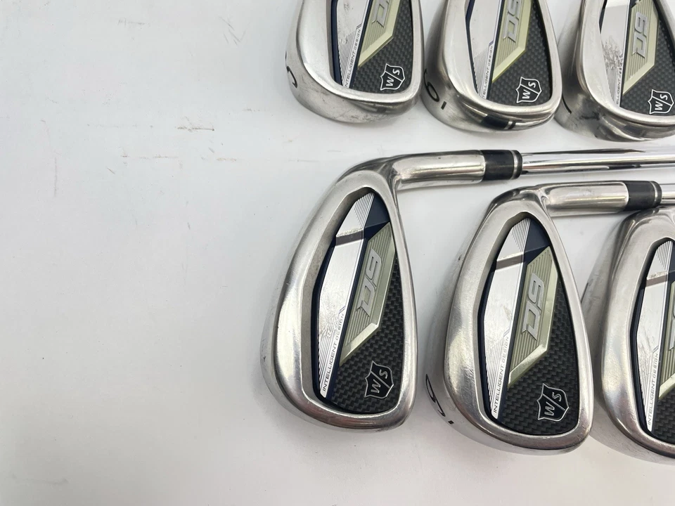 Wilson Staff D9 Irons 5-PW KBS $-Taper Lite 100 Regular Flex Steel /Right /27017 - Image 4 of 4