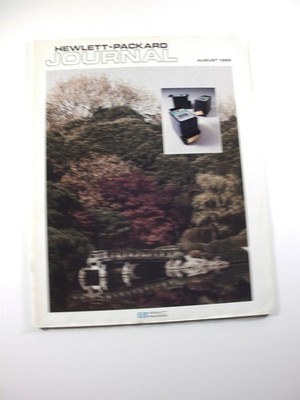 Hewlett-Packard Journal AUG 1988 - Back Issue COMPUTER Magazine - HP Analysis