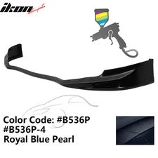 Fits 11-14 Acura TSX Painted #B536P Blue Front Lower Bumper Lip Spoiler PU