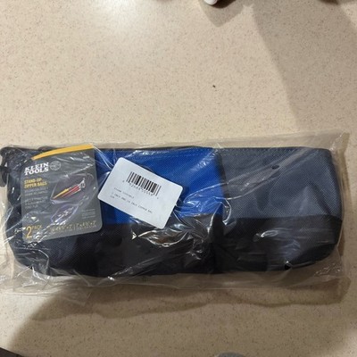 Klein Tools Stand-up Zipper Bags, 7  & 14 , 2-Pack, Tools, Travel, Medical Bags