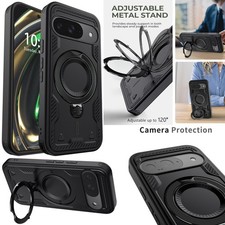 For Google Pixel 9/9 Pro/9 Pro XL/9a Shockproof Case Kickstand Protective Cover