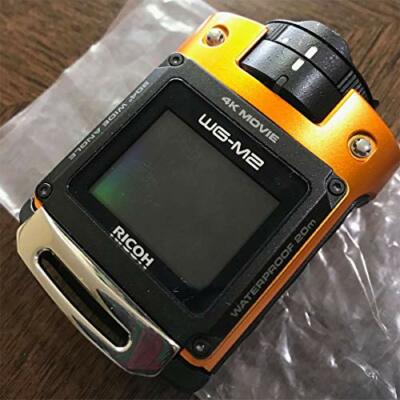 RICOH WG-M2 オレンジ 中古！ RICOH Waterproof Action Camera WG-M2 Orange F/S [from Japan] | eBay
