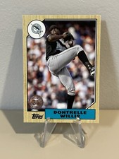 2022 Topps Series 1 Dontrelle Willis RC 87 Topps 35th Anniversary #T87-34 Insert