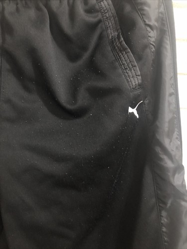 Puma BOYS BLACK SWEAT PANTS/JOGGERS - SIZE XL - PREOWNED - Picture 3 of 12