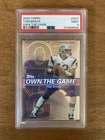 2002 Topps Tom Brady Patriots Buccaneers Own The Game Early Insert SP #OG7 PSA 9