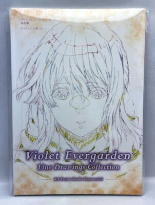 VIOLET EVERGARDEN Line Drawings Collection Art Book Kyoto