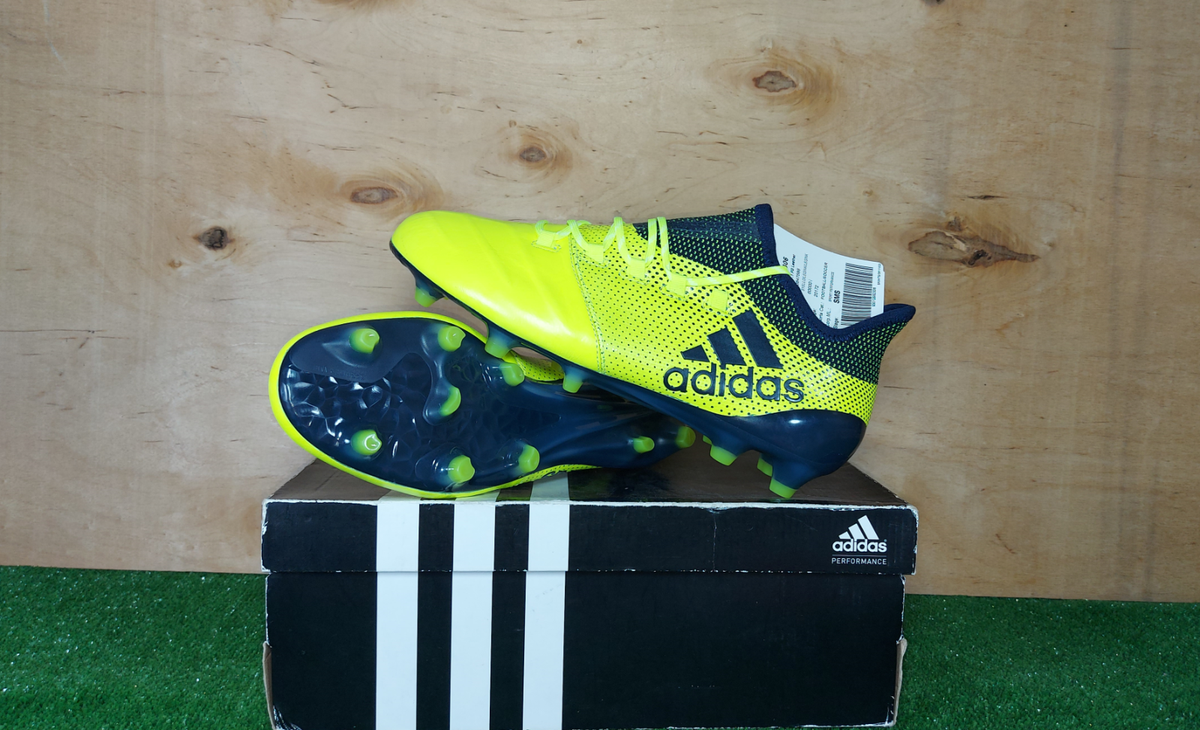 Adidas X 17.1 Laether FG SAMPLE S82306 boots Cleats mens Football