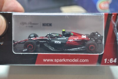 SPARK MINIMAX - F1 2023 - ALFA ROMEO C43 #24- ZHOU GUANYU - 1/64