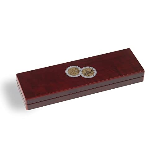 Leuchtturm VOLTERRA Coin Etui for 5 German 2-Euro Commemorative Coins (d4l)