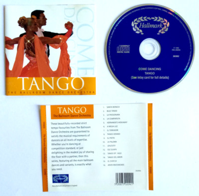 CD The Ballroom Dance Orchestra Come Dancing Tango UK 1995 Compact Disc (Z1)