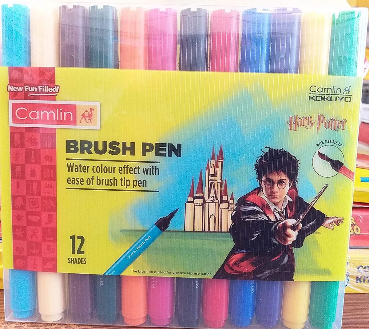 Camlin Brush Pen 12 Shades