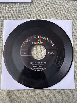 Jess Du Boy 45 ABC 9848 E Condition Beautiful Love/Angels Don't Live On Earth