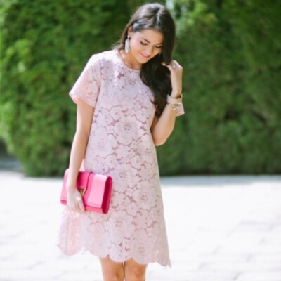 NWT 598 BCBG MAXAZRIA DRESS LIGHT PINK LACE DIANE XS S M 0 2 4 6 8 | eBay