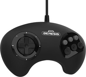 Retro-Bit Official Sega Genesis BIG6 Controller 6-Button Pad for Sega Genesis