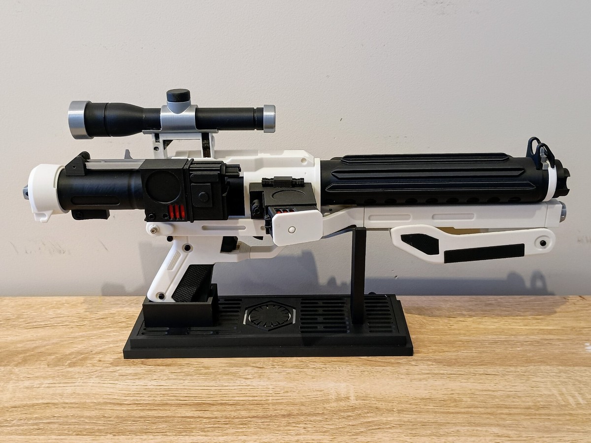 3D Printed Star Wars First Order F-11D Blaster Prop with Lights