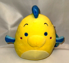 Squishmallow Disney's The Little Mermaid Flounder Plush Animal 8  NWT CHARITY