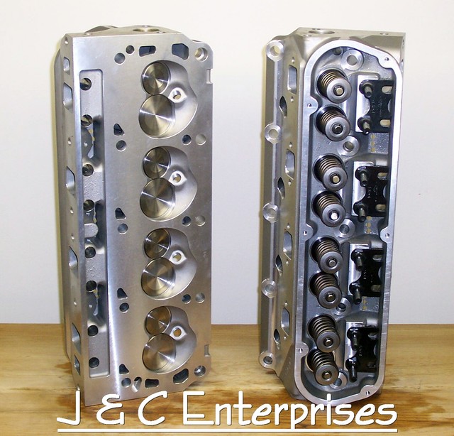 NEW PERFORMANCE 289302351W FORD CYLINDER HEADS SBF 2.02 INTAKES .550 SPRINGS 1 eBay