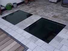 vetro calpestabile 50 x 90 cm opaco o trasparente soluzione al vetrocemento 