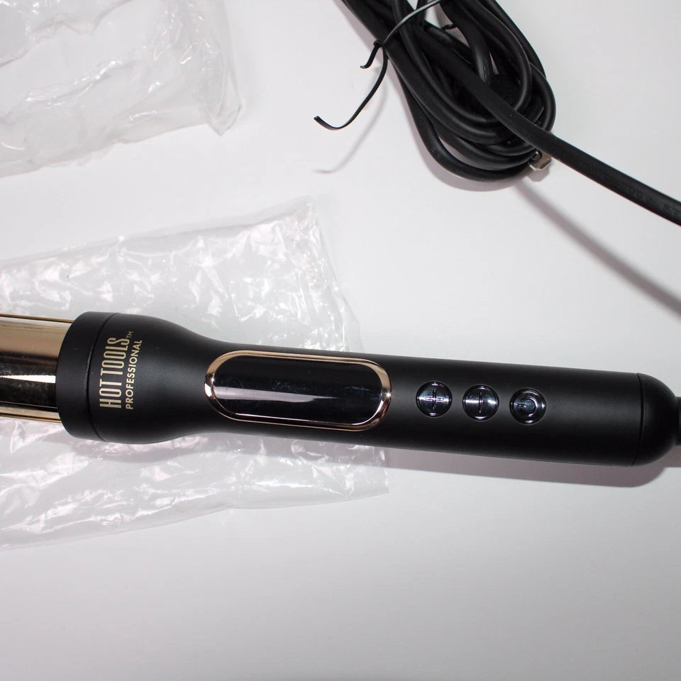 HOT TOOLS Pro Artist 24K Gold Collection 2 In 1 Curling Iron Long Lasting Curls - Image 3 of 4