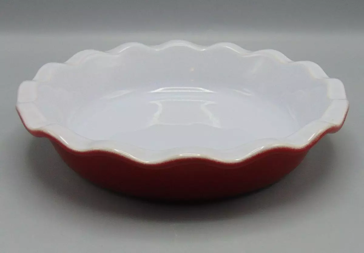 Ruffled pie dish cheap