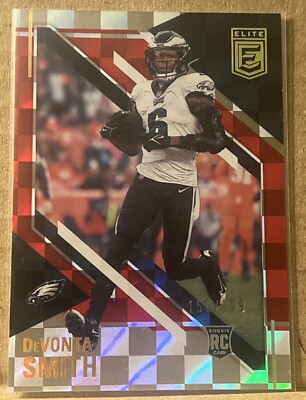 2021 Panini Chronicles - Elite Update Red #183 Devonta Smith /399 (RC)