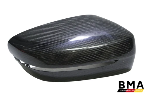 BMW G30 G11 G12 Front Right Side View Mirror Carbon Fiber Cap 2017 - 2019 OEM