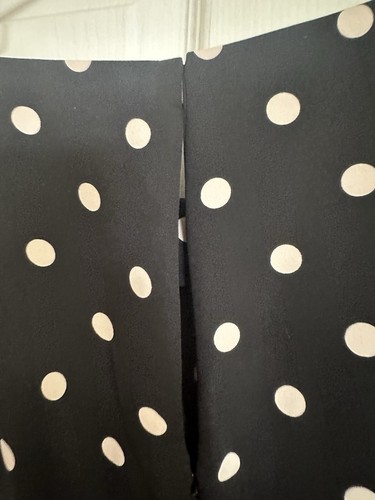 Ann Taylor Black Polka Dot Romper Jumpsuit Size 8 - Picture 4 of 4