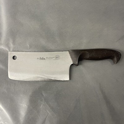 Halco Meat Cleaver Molybdenum Stainless PC 121/7 Japan Blade 7 in.