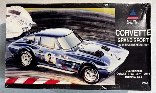 Chevrolet Corvette Grand Sport Coupé N° 50 4th Nassau Trophy Speed Week 1963 Mecom 1 43 Truescale Tsm144321
