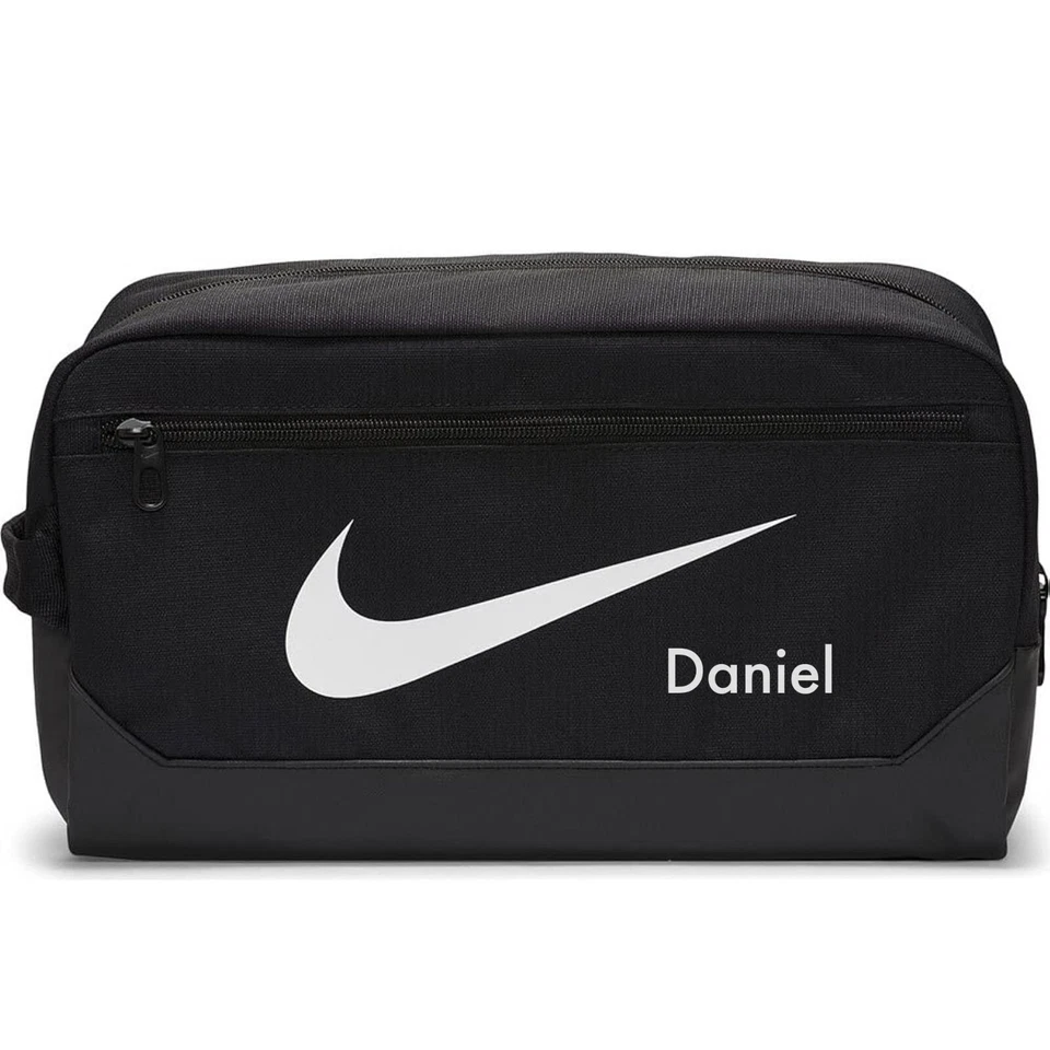 Personalised Nike Brasilia Shoe Boot Bag, Boys Football Rugby Kids Sports Footy