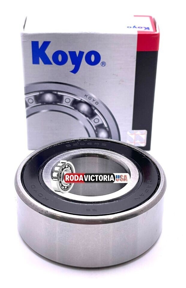 KOYO JAPAN 5206 2RS CD3 ANGULAR CONTACT BALL BEARING 30x62x23.8mm