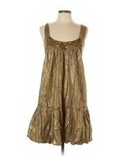 Lavender Label by Vera Wang Women Gold Cocktail Dress 12