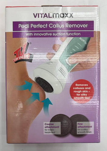 Vitalmaxx Pedi Perfect Callus Remover with Attachments, BRAND NEW - Picture 4 of 8