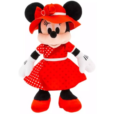 Disney 2025 Valentine's Day Minnie Mouse 12-Inch Plush [Hearts] | eBay