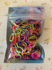 scunci Hair Elastic Rubbernads Multicolor - 400ct New