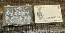 2 BOXES CHQ GUARDSMAN GREGORY SCOTT LEAD SOLDIERS LOT 20 MM